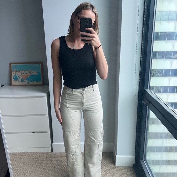 Gimaguas Beige Women Jeans - Picture 4 of 7